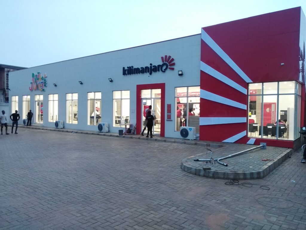 Kilimanjaro Restaurant, Agbani Road, Enugu For Sundry Foods LTD